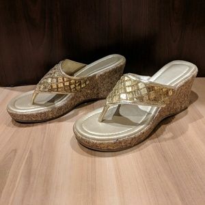 Golden Sandals